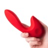 Vibratore in silicone con funzione riscaldante Sense Vibe Warm Red