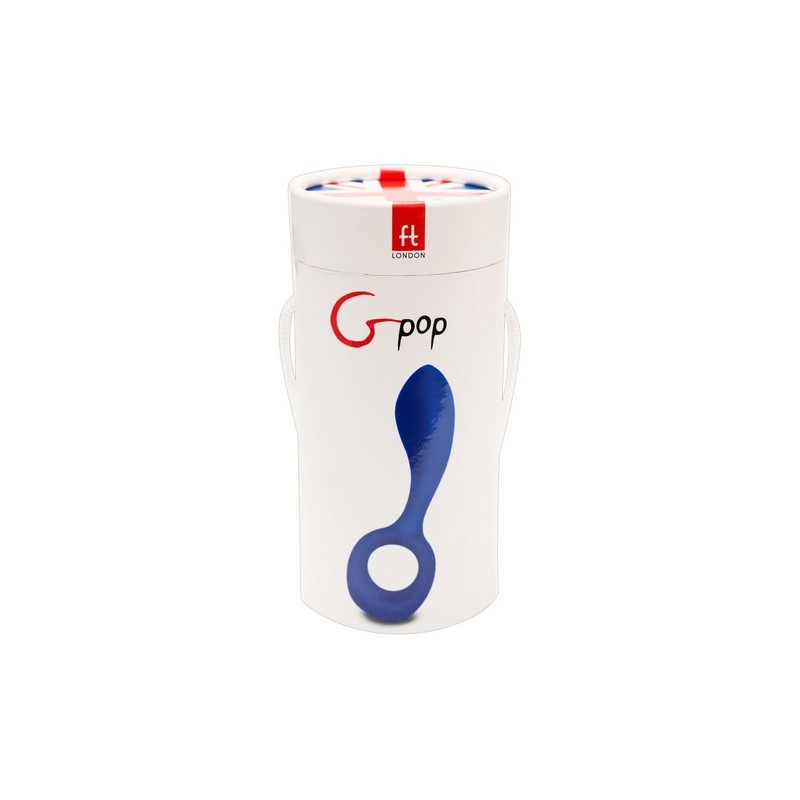 Vibratore ricaricabile in silicone Gpop ideale per punto G e per prostata 12 cm