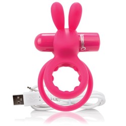Anello Vibrante Ricaricabile con Coniglio Charged Ohare Fuxia