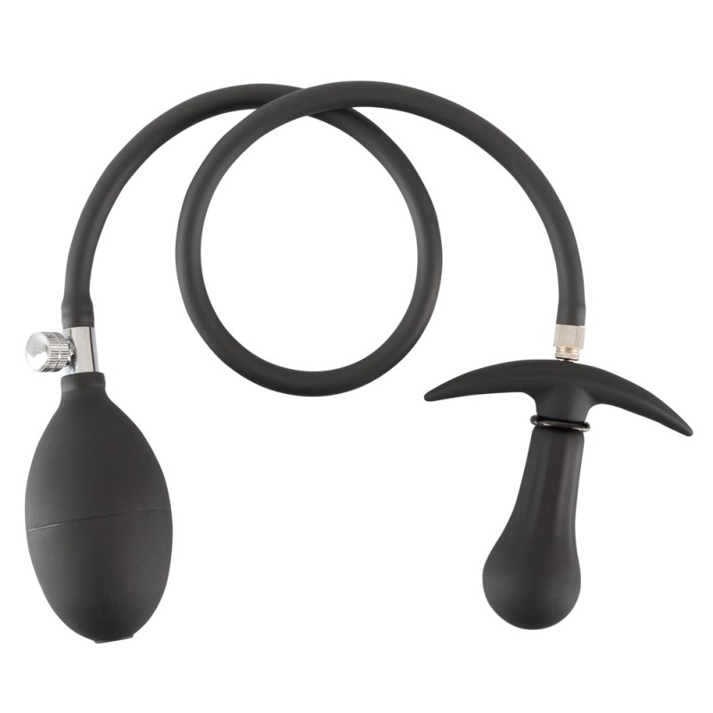 Plug Anale Gonfiabile con Tubo Removibile