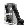 Fallo Realistico Con Testicoli SilexD Dual Density 9 Nero