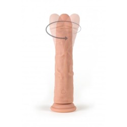 Vibratore Realistico Rotante in Silicone con Telecomando 23 cm
