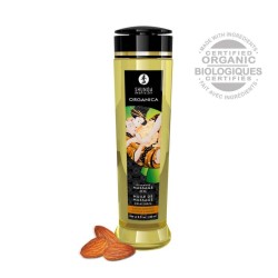 SHUNGA olio massaggi baciabile ORGANICA alla mandorla dolce 240ml