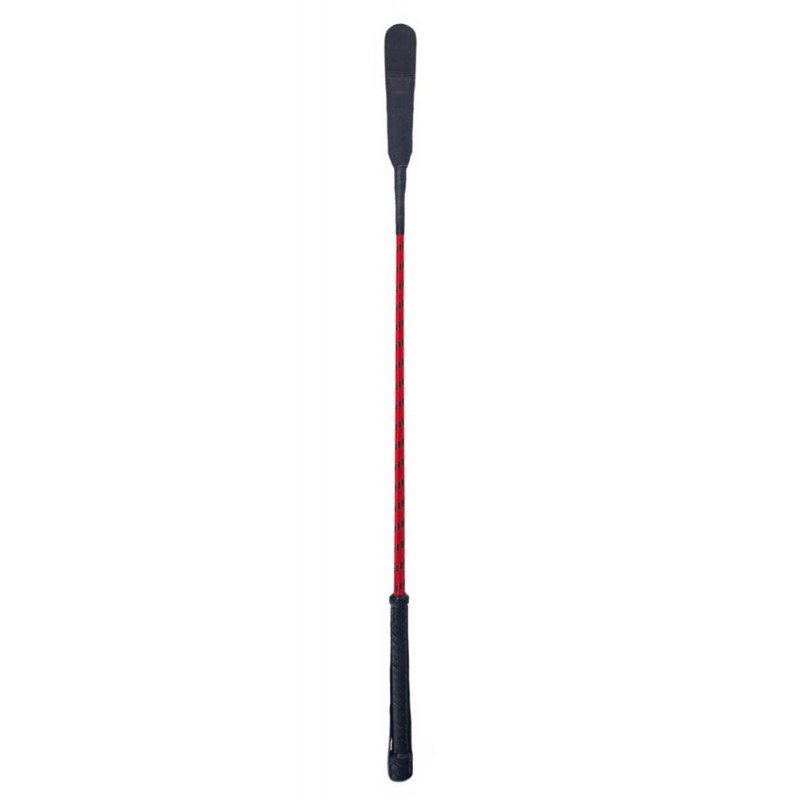 Slap Crop Sculacciatore Nero e Rosso 66 cm