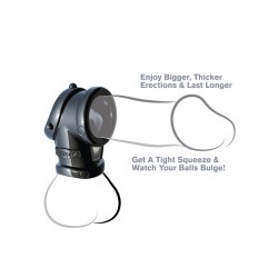 Allungatore Testicoli Cock Pipe Black