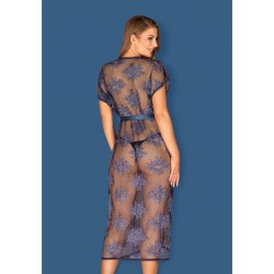 Flowlace Vestaglia in Pizzo Blu