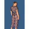 Flowlace Vestaglia in Pizzo Blu