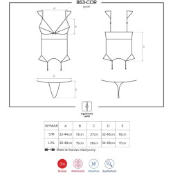 Corsetto 863-cor-3 rosso