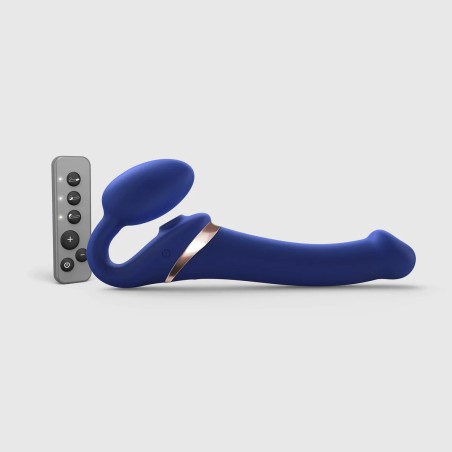 Strap-on Multi Orgasm Remote Control Blu L