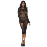 Long sleeved body con dress