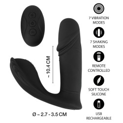 Remote Controlled Panty Vibrator Shaking Shaft