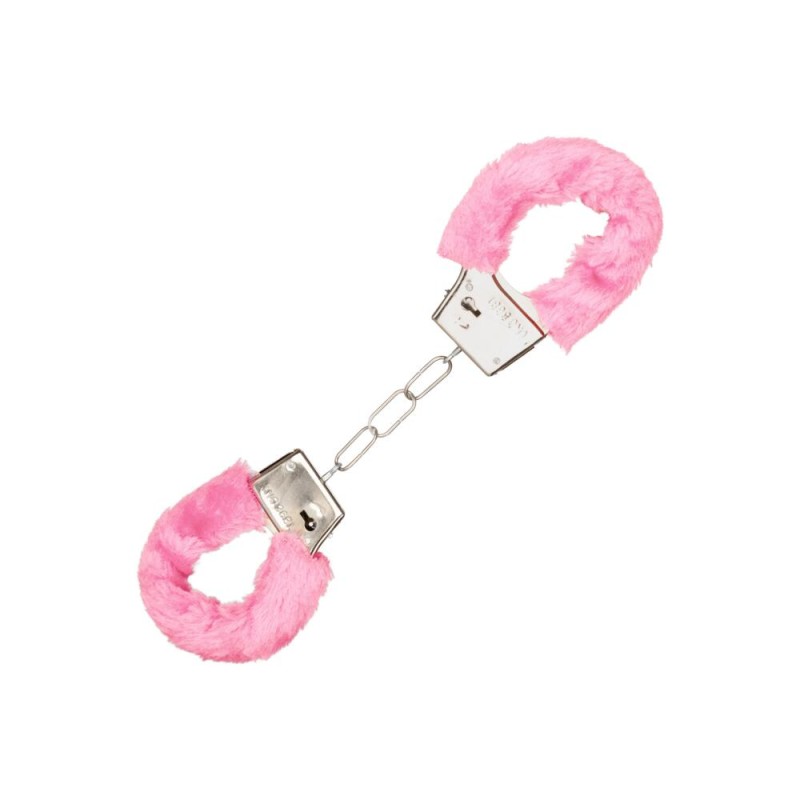 Playful Furry Cuffs Pink