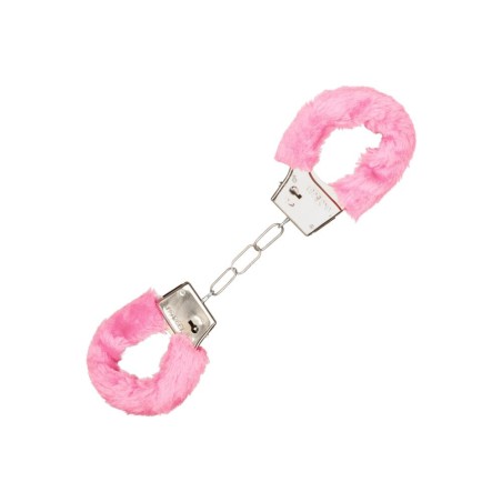 Playful Furry Cuffs Pink