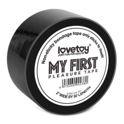 Non-Sticky Bondage Tape Black 15 m